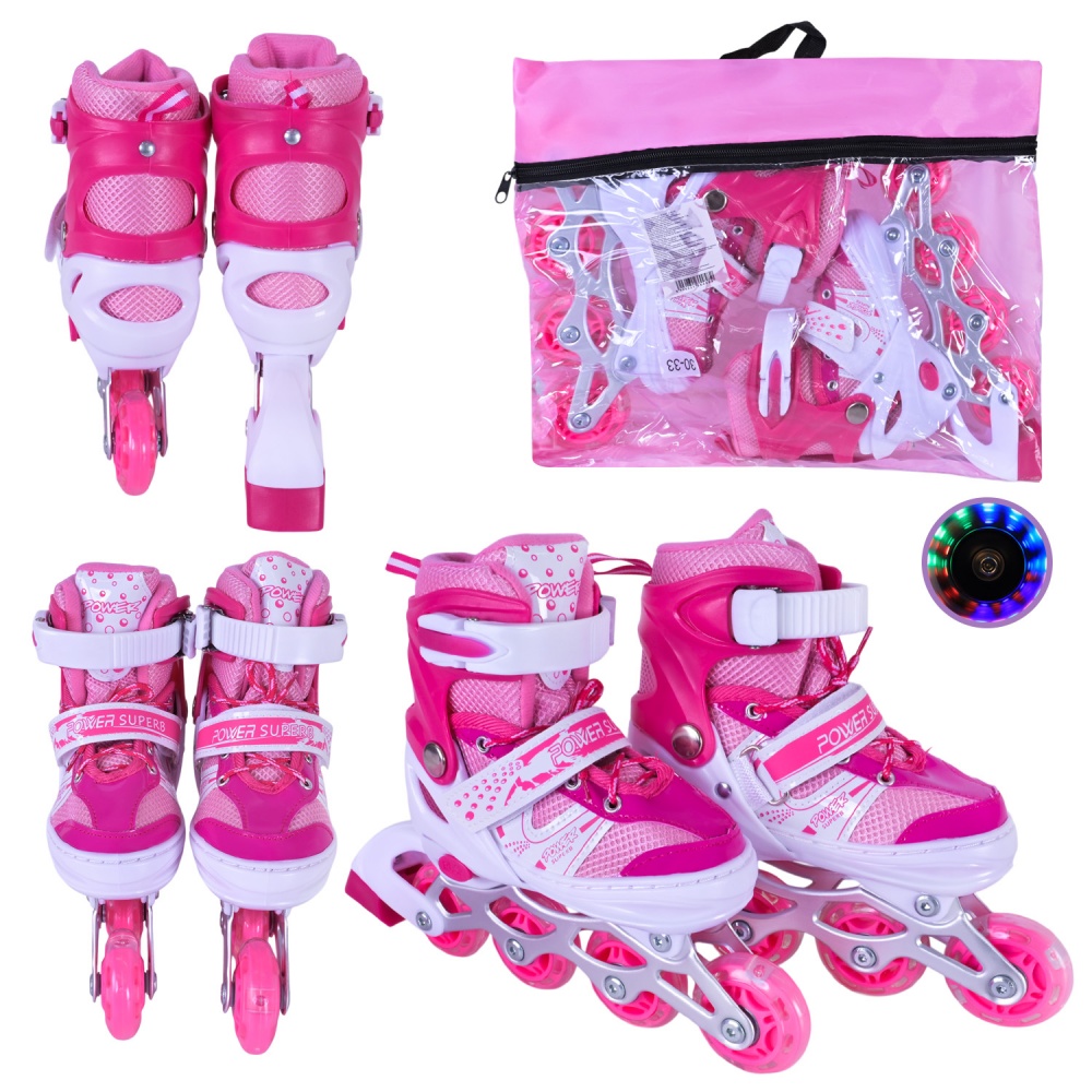 Роликовые коньки Shantou S RL25501 р. 30-33 в ассортименте