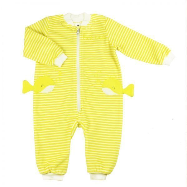 Комбінезон дитячий Danaya жовтий р.80 ЗО20-13 