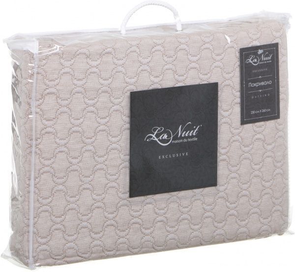 Покривало Outeiro 230x260 см La Nuit бежевий 