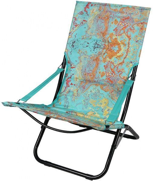 Стілець розкладний 60х83х90 см OC00159 бірюза