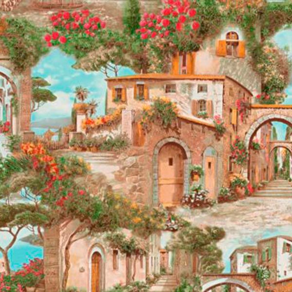 Шпалери Слов'янські шпалери Expromt Дворик 5582-01 