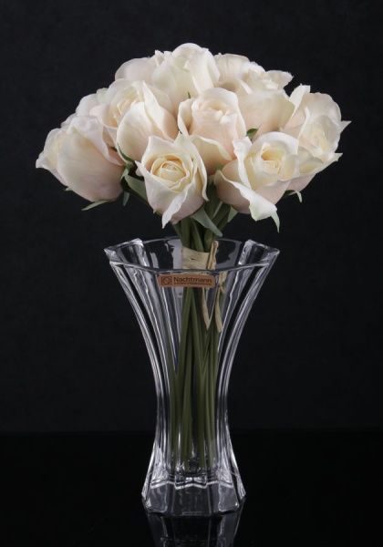 Ваза стеклянная прозрачная Saphir 18 см Nachtmann
