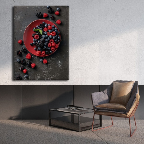 Постер Wild Berries 45x60 см Brushme 