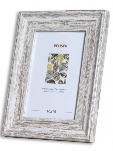 Рамка для фото Velista 32V-XY053-1v 1 фото 10x15 см бежевий із сірим 