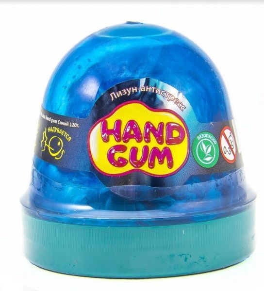 Жвачка для рук Hand gum Синяя 120 г 80098 OKTO