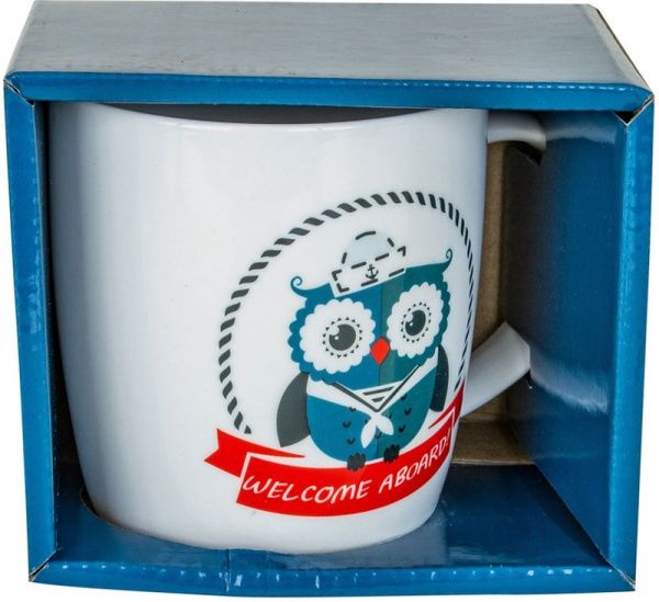 Чашка Морские совы Матрос 360 мл 21-272-066 Keramia