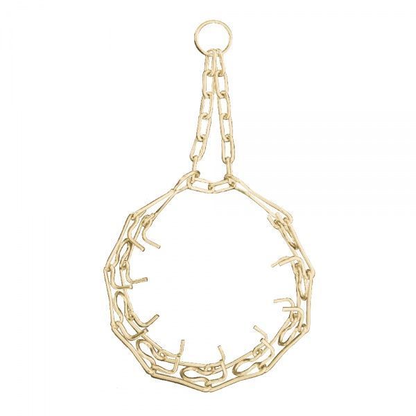 Ошейник-удавка Лорі никелированный НЖ №1 2x48 см