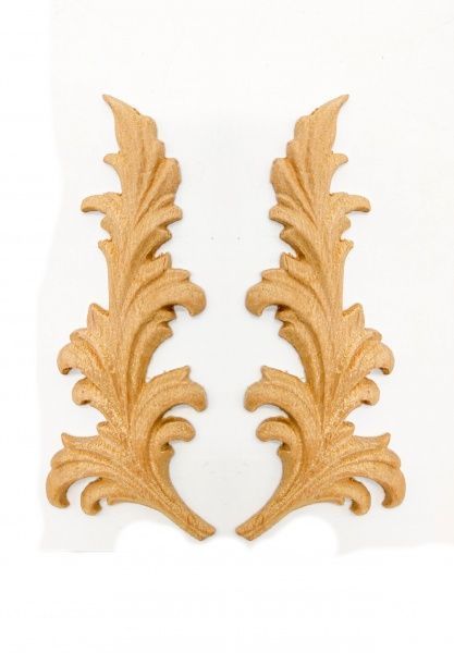 Декоративная панель деревянная угловая 2 шт. CN.26.90 38х90x3 мм 