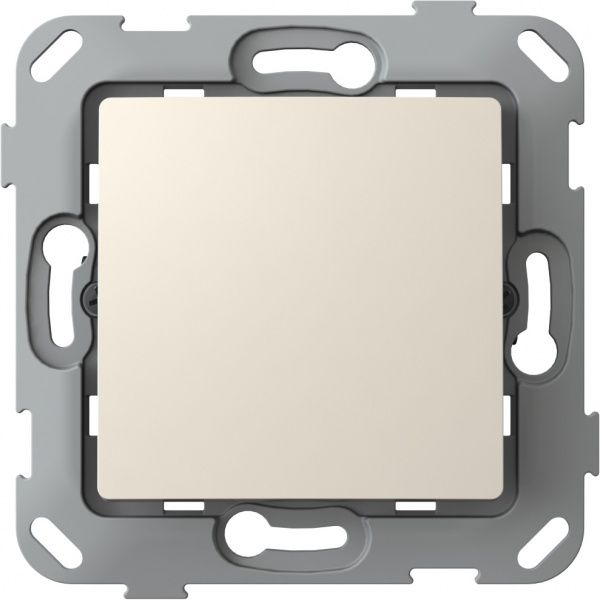 Переключатель перекрестный одноклавишный Plank Electrotechnic Classic/Nordic без подсветки 10 А 220В слоновая кость PLK0311131