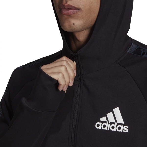 Джемпер Adidas M MT FZ HD GV5302 р. S чорний