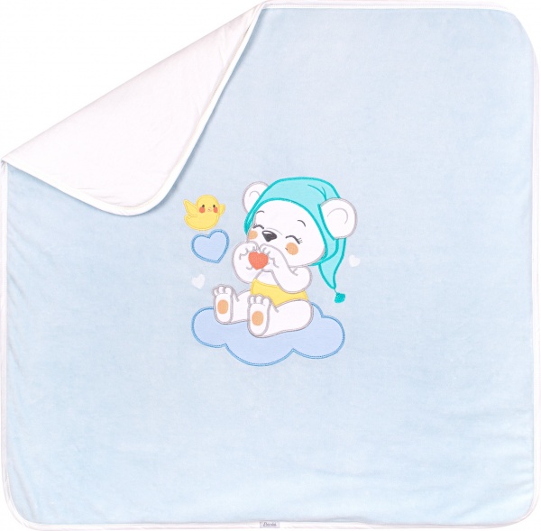 Одеяло ОД14 Bembi 90x90 голубой 37014001851.400 