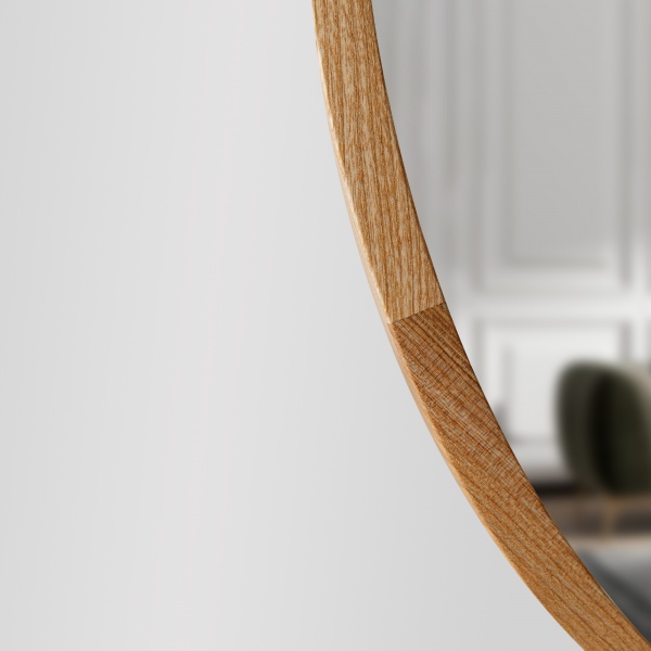 Дзеркало настінне Luxury Wood Evolution SLIM ясен темний 600x800 мм 