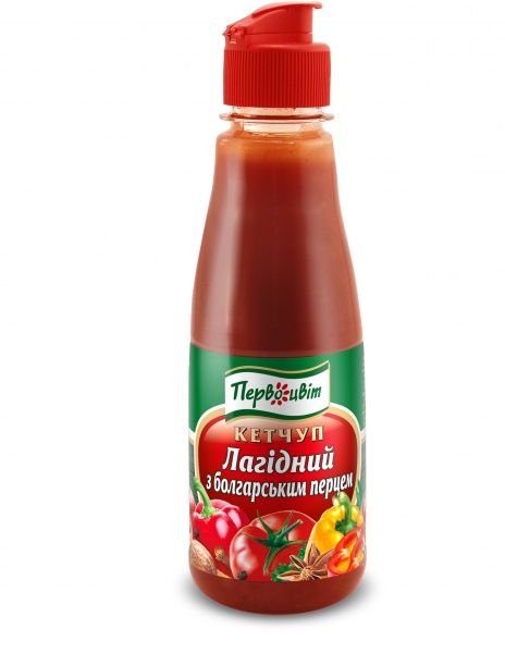 Кетчуп Первоцвіт Мягкий с болгарским перцем 300 г