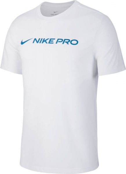 Футболка Nike M NK DRY TEE NIKE PRO CD8985-100 XL білий
