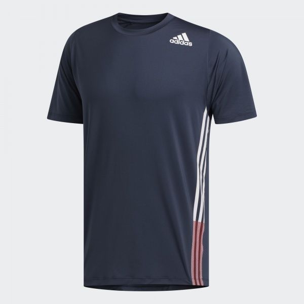 Футболка Adidas FL 3S+ TEE FJ6181 2XL темно-синій