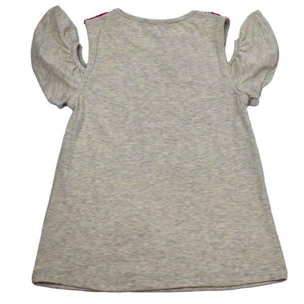 Футболка для дівчинки ALG Milan 720473 р.140 сірий 