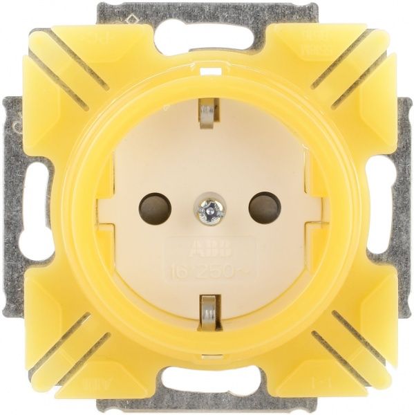 Розетка із заземленням ABB Neo SCHUKO 16 А 250 В зі шторками білий 5518M-A03459 43