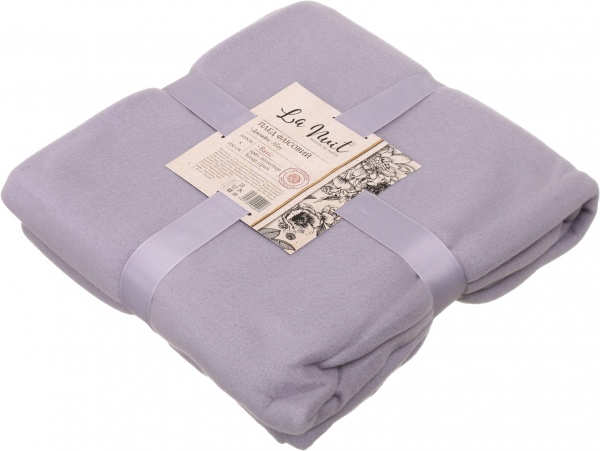 Плед флісовий Alloy 200x220 см сірий La Nuit 