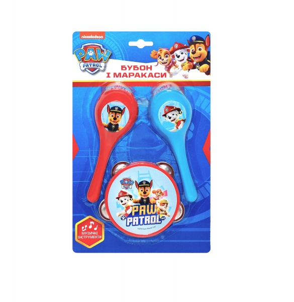 Игрушечный набор Paw Patrol Бубен и маракасы 122214