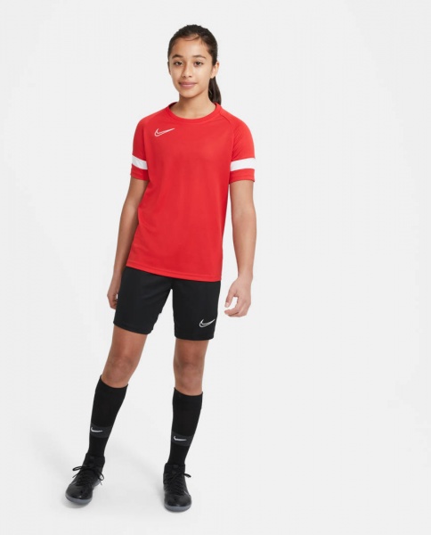 Футболка Nike Y NK DF ACD21 TOP SS CW6103-658 р.XL червоний