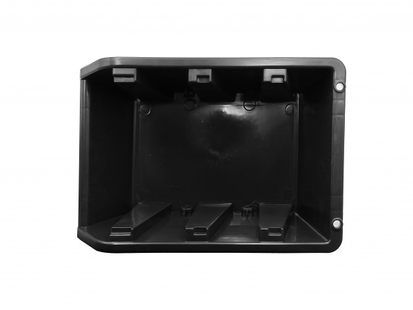 Ємність для зберігання Системи Кріплення 230x160x120 вставна чорна 