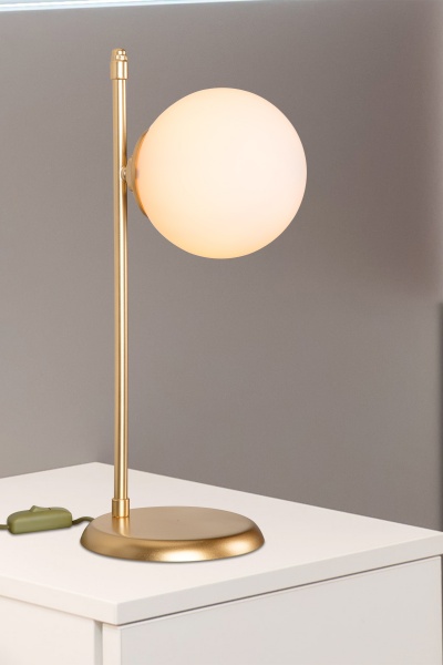 Настольная лампа Dolphin 1xE27 золото MDL.4755 