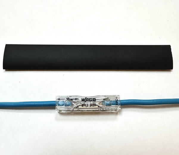 Муфта термоусадкова EMT з клемою WAGO (2773-2401) 1 шт. поліолефін 22-2401У-WT1