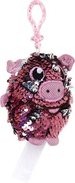 Мягкая игрушка Shimmeez с пайетками – Забавная свинка 9 см SMZ01000P