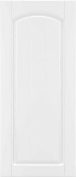 Фасад для кухні Грейд-Плюс Прованс білий гладкий №383 920x396 лівий