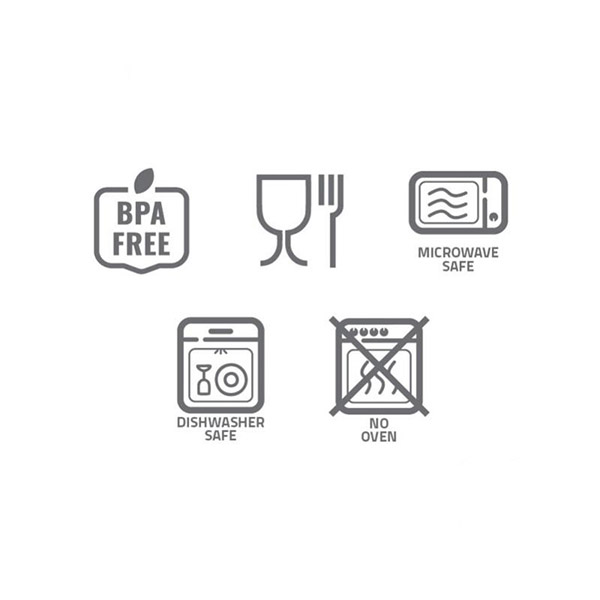 Чашка бамбуковая 320 мл синяя V0588-23 Voyager