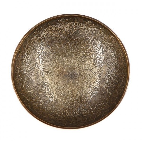 Конфетница медная декоративная 15 см 2004