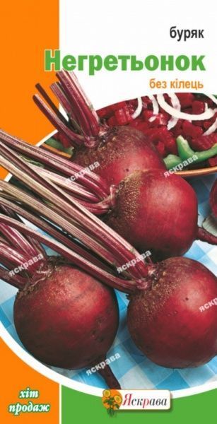 Насіння Яскрава буряк Негритьонок 3г (4823069800093)
