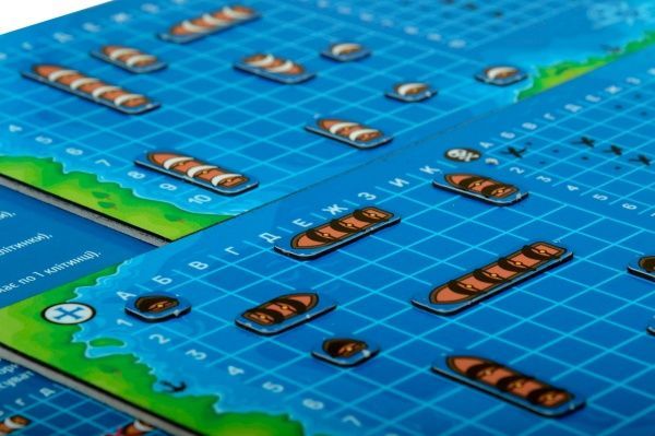 Гра настільна Умняшка Морський бій 1401