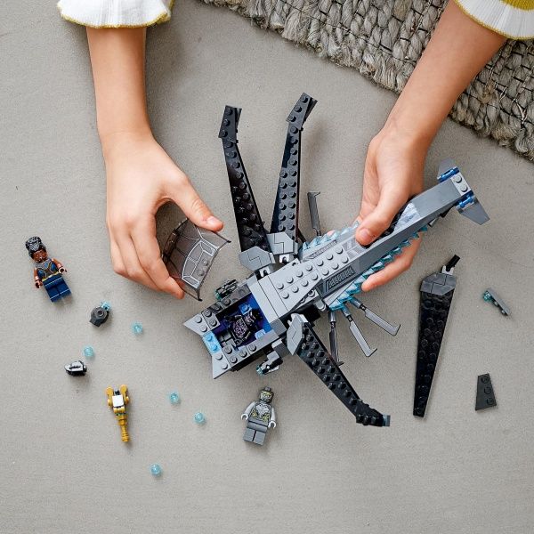 Конструктор LEGO Super Heroes Корабль Чёрной Пантеры «Дракон» 76186