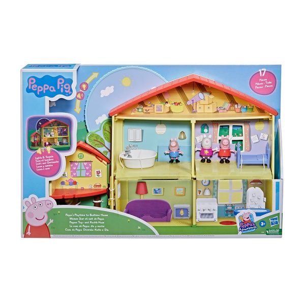 Іграшка Peppa Figurines Котедж Пеппи День-ніч F2188 