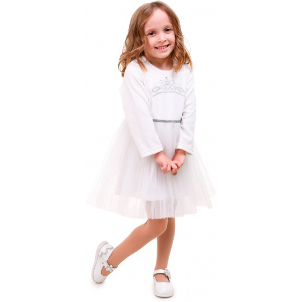 Платье Sasha 4748 р.104 молочный 