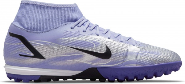 Сороконожки Nike Mercurial Superfly 8 Academy KM TF DB2868-506 р.US 7,5 разноцветный