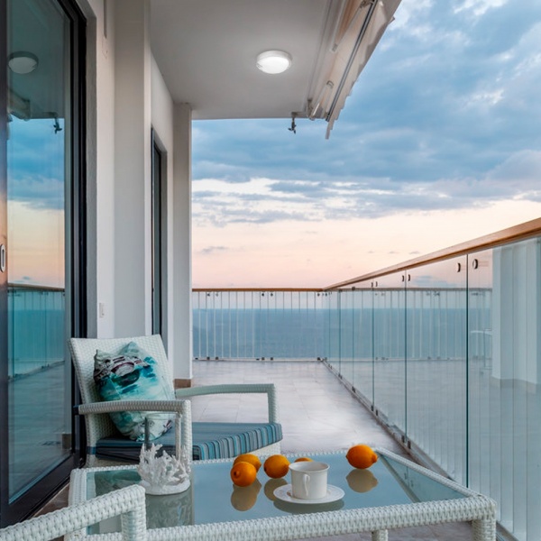 Світильник світлодіодний Videx з датчиком 12 Вт білий 5000 К 26446 