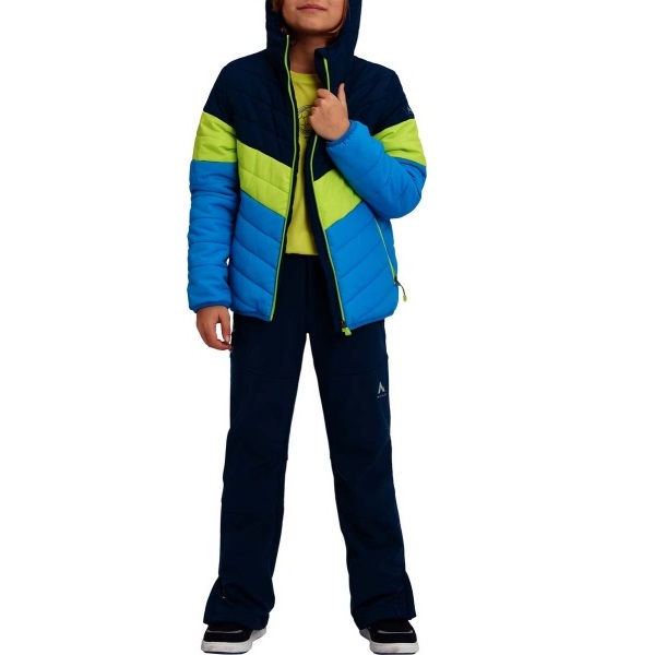 Куртка McKinley Ricos jrs 408114-913635 р.140 синьо-салатовий