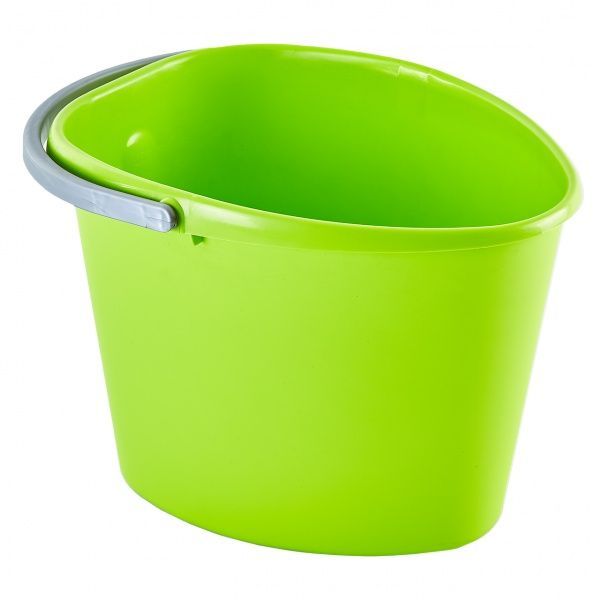 Відро Алеана серцевидне оливкове 10 л 