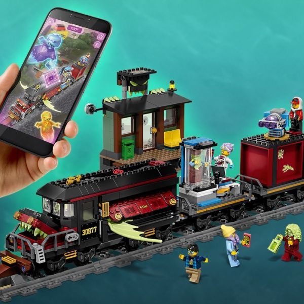 Конструктор LEGO Hidden Side Примарний потяг-експрес 70424