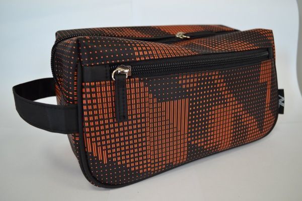 Косметичка AVL 25x12x13,5 см черно-оранжевый 36012 
