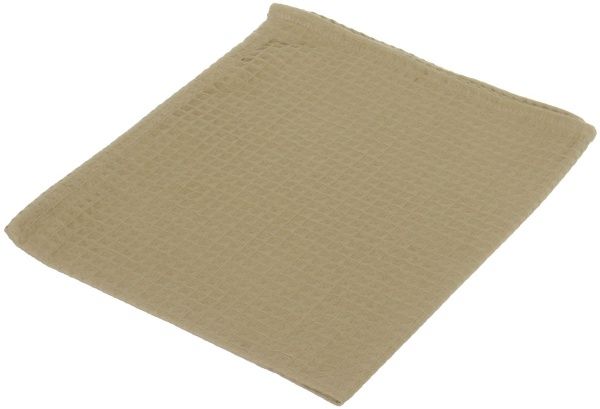 Рушник вафельний 45x60 см оливковий Домашній текстиль 