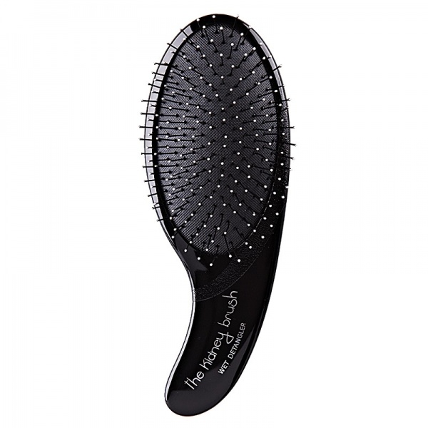 Щетка для волос массажная Olivia Garden Kidney Brush Wet Detangler BR-KI1PC-WDBLA