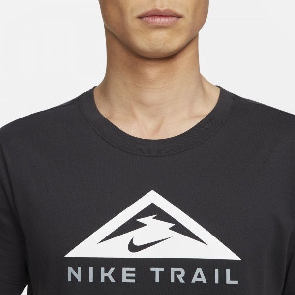 Футболка Nike U NK DF TEE SS TRAIL CZ9802-010 р.L чорний