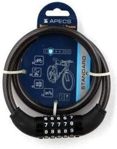 Замок велосипедний Apecs PD-83-65CM-CODE