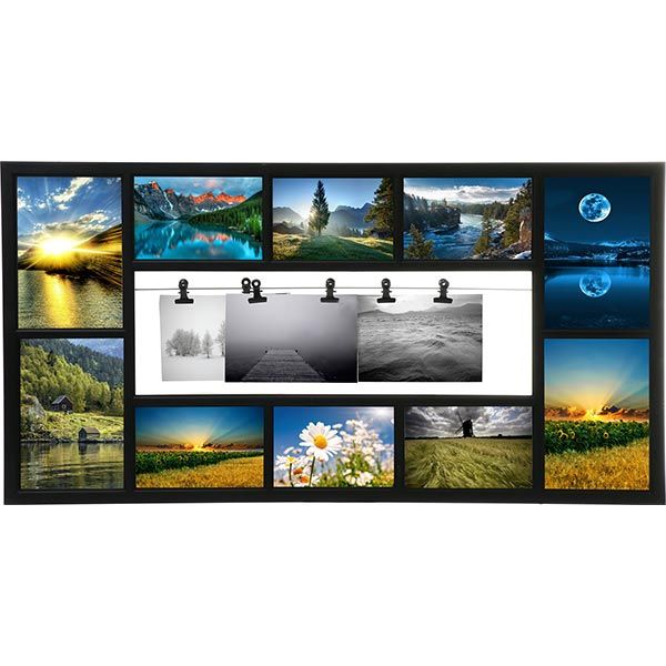 Фоторамка Колаж Family чорна 10 шт