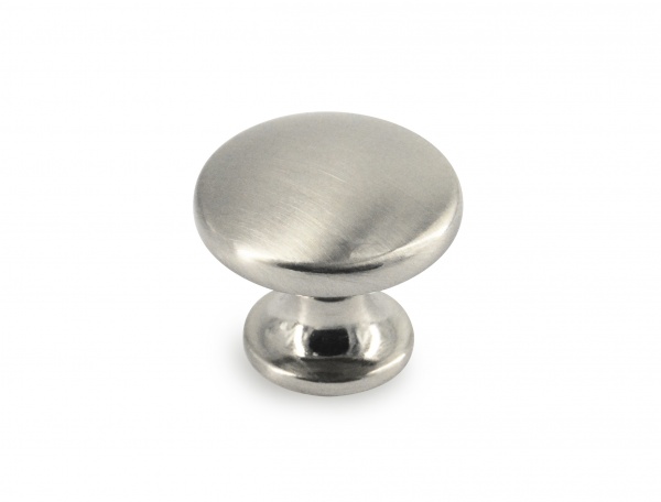 Меблева ручка кнопка Kerron RK-005 BSN сатин