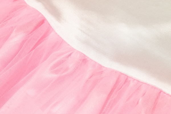 Платье Sasha р.134 молочный/розовый 3986/20 