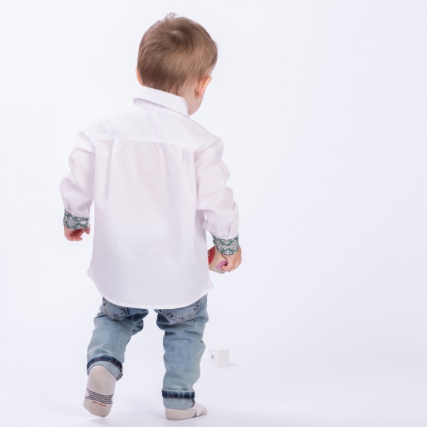 Сорочка-вишиванка Едельвіка р.80 білий 99-21/00 